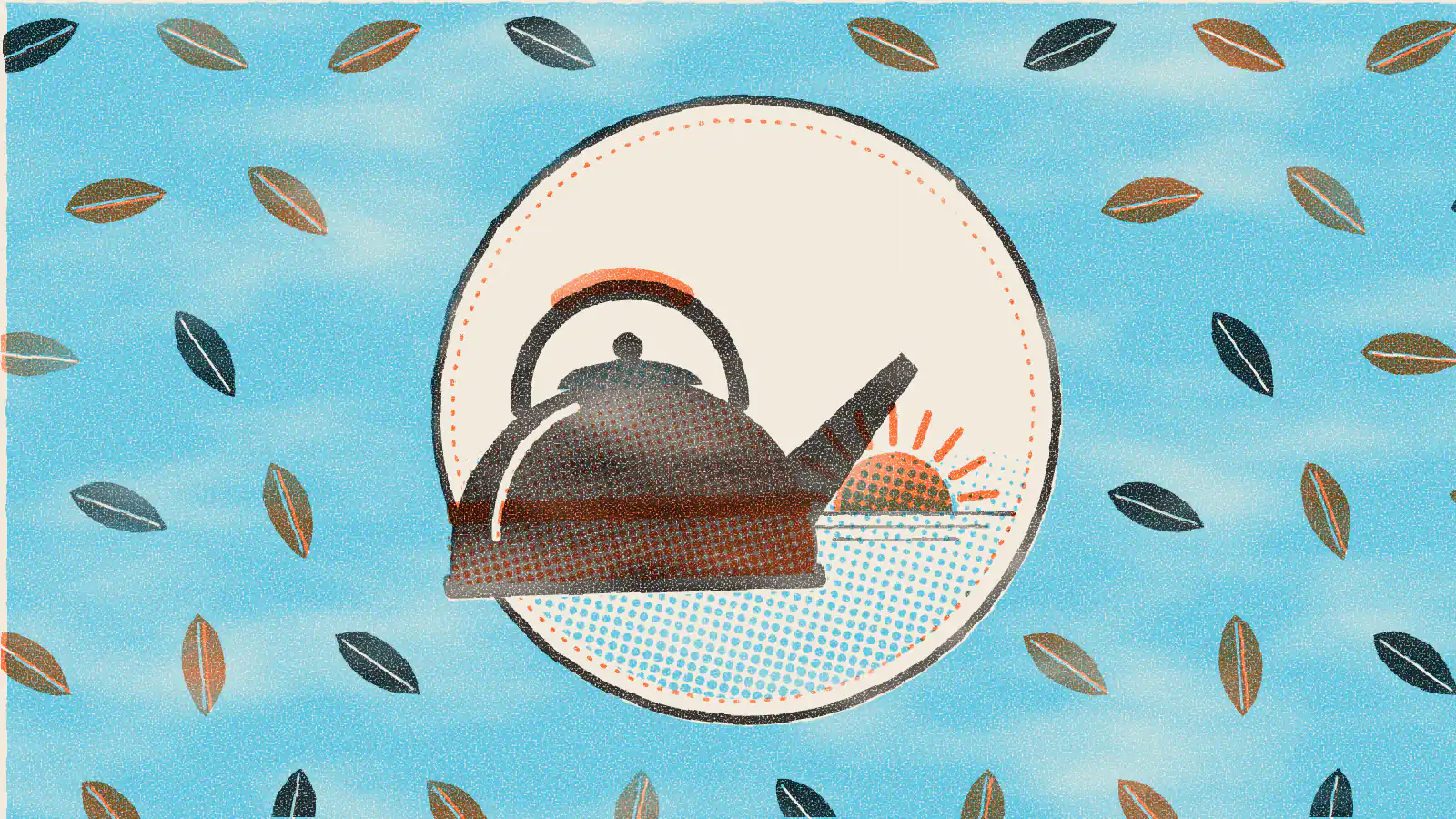 Risograph-style illustration: What Tea Is Good for Breakfast? Best Options to Try